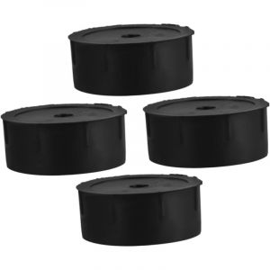 4 pi&egrave;ces Poteaux de Remplacement pour Arbre &agrave; Chat Bouchons Plastique Robustes pour Tube de Griffoir Accessoires DIY Faciles &agrave; Installer pour Meubles