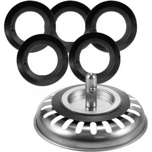 BEBUSINGOTO Joint d'&eacute;tanch&eacute;it&eacute; pour &eacute;vier de Cuisine, Filtre de vidange, Panier, Joint pour &eacute;vier de Cuisine, Robinet de vidange, Joint de Valve