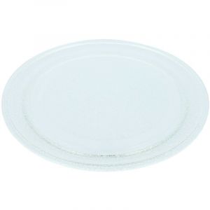 Plateau tournant compatible avec lg MS1924GUW, MS1924W, MS192A, MS192ABL, MS192AG, MS192AS micro-ondes - Plaque tournante verre, 24,5 cm - Vhbw