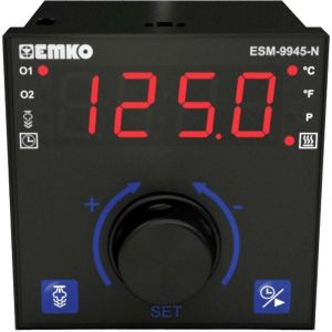 Emko - ESM-9945-N 2 points, p, pi, pd, pid Régulateur de température Pt100 -200 à +1700 °c Relais 5 a (l x l x h) 100 x 96 x 96 mm S609482