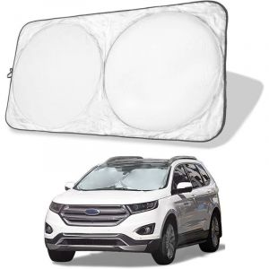 Pare Soleil Voiture, Pare Brise Soleil Pare Brise Universelle Pare Soleils Voiture Pare Soleil Pliable Avant Anti UV Convient &agrave; la Plupart des