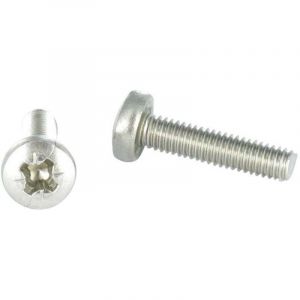 Vis Express - Vis m&eacute;taux chc btr M4X10 Filetage total Classe 8.8 Cl&eacute; de 3 HC3 Acier zingu&eacute; noir-30 pi&egrave;ces