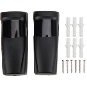 Jeffergarden Capteur de faisceau infrarouge actif antivol pour ouvre-portes, contr&ocirc;le d'acc&egrave;s, syst&egrave;me d'alarme de s&eacute;curit&eacute;