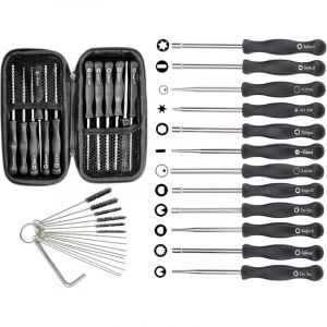 Set de 12 Outils de R&eacute;glage de Carburateur R&eacute;glage Tron&ccedil;onneuse Tournevis Reglage Carburateur Tronconneuse 2 Temps Tournevis Pacman/Single D pour