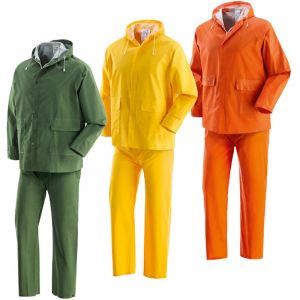 Salopette en PVC Ripstop imperm&eacute;able verte Taille XXL - La combinaison parfaite pour vos besoins de travail