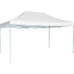 Design In - Tente de réception,Barnum pliable professionnelle 3x4 m Acier Blanc CFW79859
