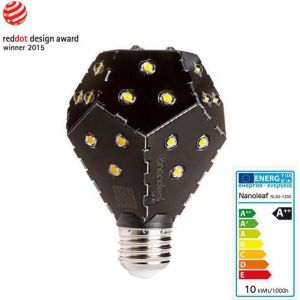 Nanoleaf Ampoule LED E27 60W Noir Lumi&egrave;re Chaude