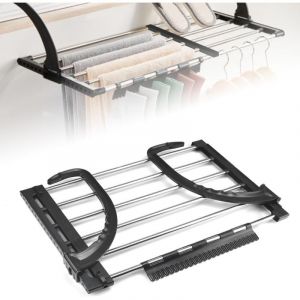 S&eacute;choir Express S&eacute;choir Suspendu Acier Inoxydable M&eacute;tallique Extensible 51-95cm S&eacute;choir Radiateur S&eacute;choirs &agrave; Linge Pliable &eacute;tendoir Balcon pour