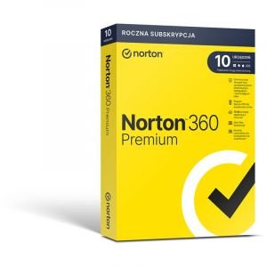Norton 360 Premium &bull; Antivirus &bull; 10 appareils &bull; 1 an