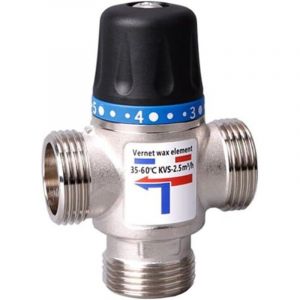Vanne de m&eacute;lange thermostatique haute performance, vanne thermostatique de m&eacute;lange d'eau chaude et froide, vanne de m&eacute;lange de chauffage au sol (DN20)