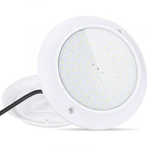 Led Projecteur de Piscine Par56, éclairage De Piscine Rempli De résine 18W 6000K, éclairage led Sous-Marin Ultra-Plat IP68 pc, Lampe De Piscine ac/dc