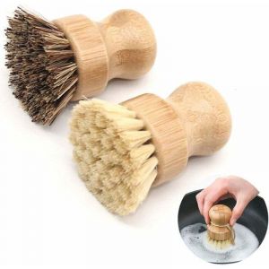 Brosse Vaisselle en Bambou Brosse Vaisselle en Bois Brosse &agrave; Pot de Poils Brosse Champignon Brosse Legumes Brosse &agrave; Po&ecirc;le Brosse &agrave; &eacute;vier Brosse &agrave;