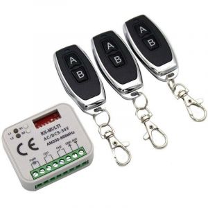 R&eacute;Cepteur &agrave; Distance pour Portail de Garage 433 868MHz RX MULTI 300-900MHZ AC/DC 9-30V R&eacute;Cepteur avec T&eacute;L&eacute;Commande