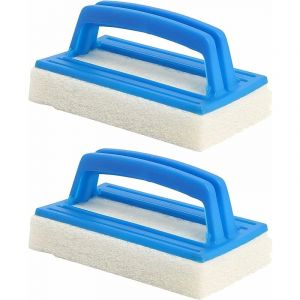 Memkey - 2 Pièces Nettoyant Ligne d'eau Piscine Brosse Balai Eponge Piscine Ligne deau Multifonctionnelle Nettoyant Liner Piscine pour Nettoyer