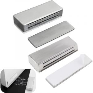 2 Pi&egrave;ces Magn&eacute;tiques Puissants pour Portes de Placard,Aimant Porte Placard Loquet Magnetique, Aimant Porte Placard Adhesif Puissant