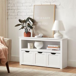 Vasagle - Meuble de Rangement pour Jouets, Étagère pour Enfants, Armoire, Commode, avec roulettes, pour Salon, Chambre, Salle de Jeu, 102 x 30 x 60
