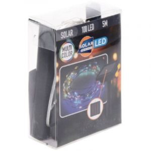 Guirlande mLED multicolore IP44 solaire 5m BASICS