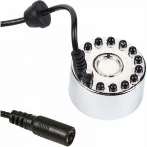 Brumisateur, changeant ultrasonique brumisateur Fontaine d'eau &eacute;tang atomiseur humidificateur d'air 12 LED 24 V Couleur(Three-Color Gradient