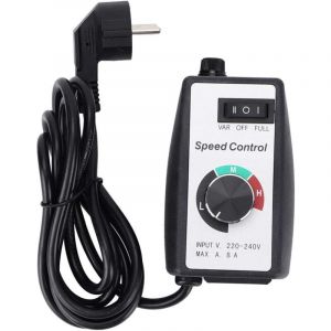Ej.life - 50hz Régulateur De Vitesse, Ajusteur De Vitesse De Ventilateur à Ventilation Variable Contrôleur De Vitesse De Moteur Ignifuge Pompe