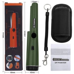 D&eacute;tecteur de m&eacute;taux souterrain - Vert, D&eacute;tecteur portable, D&eacute;tecteur de s&eacute;curit&eacute;, D&eacute;tecteur de m&eacute;taux portatif