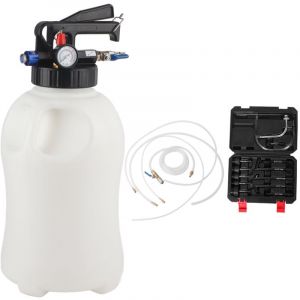 Gistuch - Machine &agrave; outils de distributeur de remplissage d'huile de transmission de bote de vitesses pneumatique 10L avec adaptateur atf 13 pi&egrave;ces