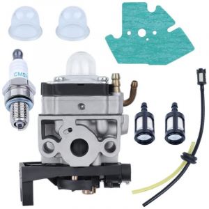 Carburateur pour tondeuse &agrave; gazon (grand support, ensemble de 8 pi&egrave;ces) 140/GX35