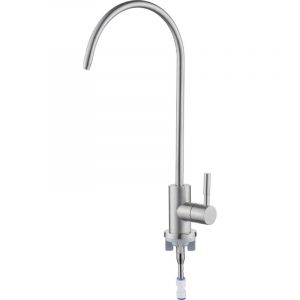 Deante - Robinet d'eau simple, raccord pour eau filtrée de couleur acier brossé BEZF62F acier inoxydable brossé