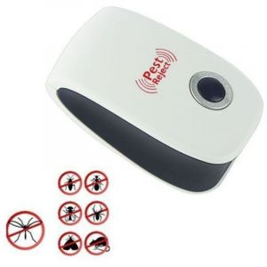 R&eacute;pulsif souris ultrasonique &eacute;lectronique anti-moustique anti-moustique anti-moustique chauve-souris cafard lumi&egrave;re bleue courte jauge europ&eacute;enne 2 &agrave;