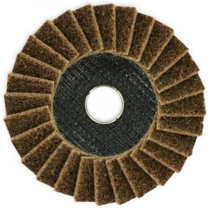 Tivoly &bull; Disque LAMELLES NON TISSE (Cartonnette brochable) / Dim &Oslash;125 / Grain gros