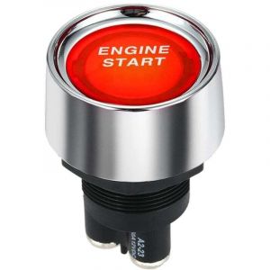 bouton poussoir 12v de D&eacute;marrage Commutateur 20mm 50A D'allumage Moteur bouton poussoir interrupteur Commutateur momentan&eacute; interrupteur