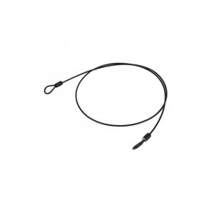 Looped Câble de Sécurité en Acier Inoxydable pour Vélo à Câble de Sécurité en Acier Câble de Sécurité à Boucle Câble Antivol avec Boutonnière pour