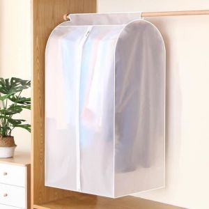 Housse Pour Portant, Sacs De Rangement Pour V&ecirc;tements Suspendus, Housse De V&ecirc;tements Anti-Poussi&egrave;re Transparente Avec Fermetu[u2723]