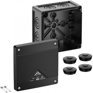 Spelsberg - 40600001 Boîte de dérivation (l x l x h) 127 x 127 x 75 mm noir IP66, IP67, IP69 1 pc(s)