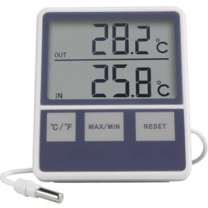 Thermomètre filaire blanc S558232