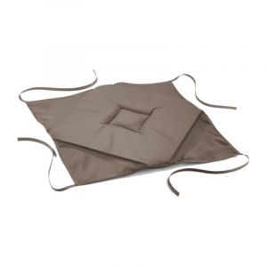Galette de Chaise 'Essentiel' 40x40cm Taupe