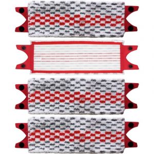 Lingette pour Balai Vileda Ultramax / Ultramax Turbo / Ultra Max / 1-2 Spray [Lot 4] Serpill&egrave;re lavable r&eacute;utilisable