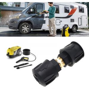 Qiyao - 1 ensemble Raccord Rapide &agrave; Haute Pression Remplacement Compatible avec Karcher K2-K7 Tuyaux &agrave; Raccord Rapide Adaptateur de Tuyau de