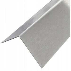 Corni&egrave;re en acier inoxydable 40x50x1 mm 10 cm