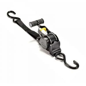 Sangle à cliquet auto-rétractable robuste 10' 1" avec crochet en S