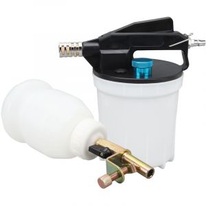SJLERST Kit de purge de frein &agrave; Air 2L, 16 pi&egrave;ces, avec extracteur de frein &agrave; vide 2L, bouteille de recharge 1L, 2.75 &agrave; 11.6 Bar, universel pour