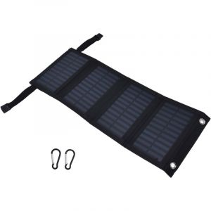 Gistuch - Chargeur solaire 20W 2A 5V taux de conversion &eacute;lev&eacute; solaire 4 sac pliant avec sortie usb chargeur solaire &eacute;tanche pour t&eacute;l&eacute;phone portable