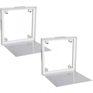 Trappe de Visite à Carreler Semin 200 mm x 200 mm - Accès sous Baignoire et Pièces Humides (lot de 2)