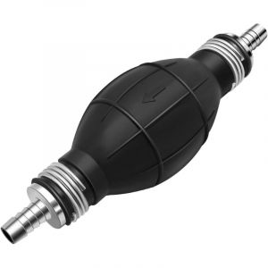 8mm Poire d'Amorçage Carburant Auto Bateau, Carburant Diesel Pompe à Main pour Transférer le Gaz Carburant Diesel Eau Liquide Automobile Jardin Pompe