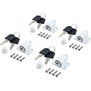4pcs Verrous de Fen&ecirc;tre Porte Coulissante Patio Embrailleur Bloc Baie Vitr&eacute;e Coulissante Verrouillage Coulissant Serrure Porte Coulissant Restricteur
