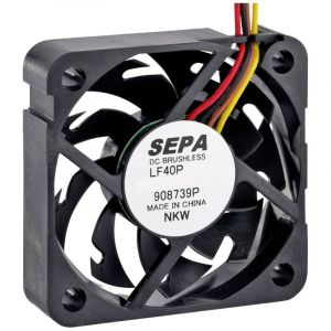 SEPA LF40P12PSE00A Ventilateur axial 12 V 13.8 m³/h (L x l x H) 40 x 40 x 10 mm