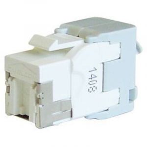 Sachet de 4 connecteur RJ45 blind&eacute;es Grade 2 Cat&eacute;gorie 6 pour coffret de communication