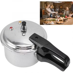 Autocuiseur vapeur en acier inoxydable, Appareil de cuisson &agrave; pression, Cocotte-minute,Acier inoxydable, Plastique, 18cm, 3L