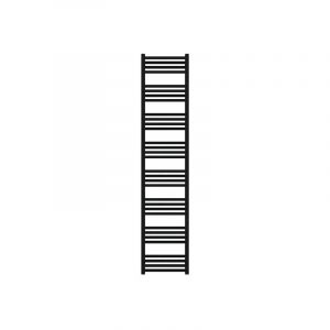 S&egrave;che Serviette Radiateur-matisere - S&egrave;che-serviette &eacute;lectrique noir de 1620mm de haut et 600mm de large - 800 Watt - FIO1620/600E8N
