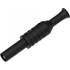 1065-CD1-N Fiche m&acirc;le de laboratoire &oslash; de la broche: 4 mm noir 1 pc(s) D390832 - Electro Pjp