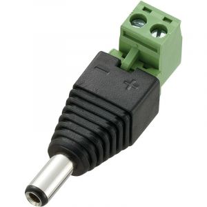 DC-11M-WT Connecteur basse tension mâle, droit 5.5 mm 2.5 mm 1 pc(s) Q670592 - Tru Components